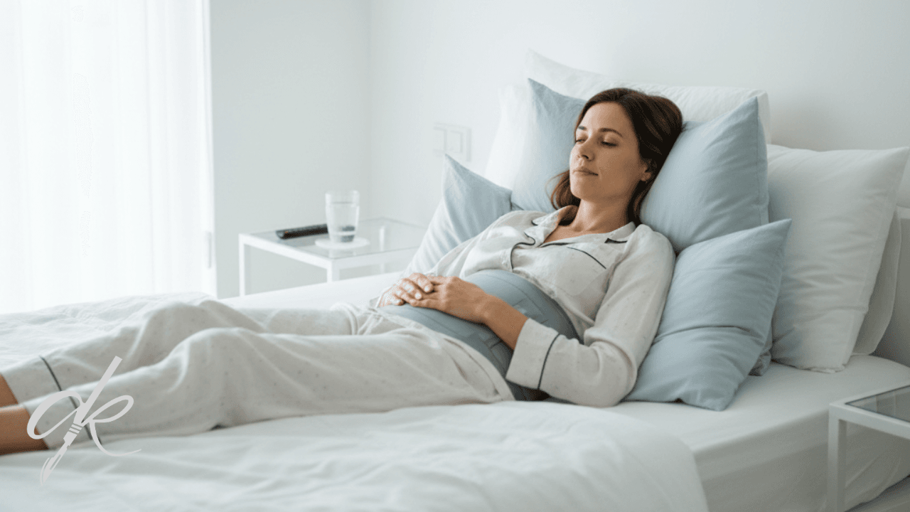 Karın Germe Ameliyatı Sonrası Nasıl Yatılmalıdır