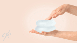 What should be done in case of a breast implant rupture?