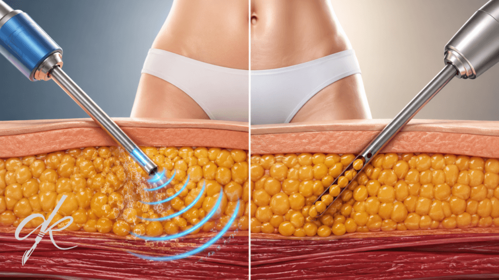 What are the differences between VASER Liposuction and the Classical Method