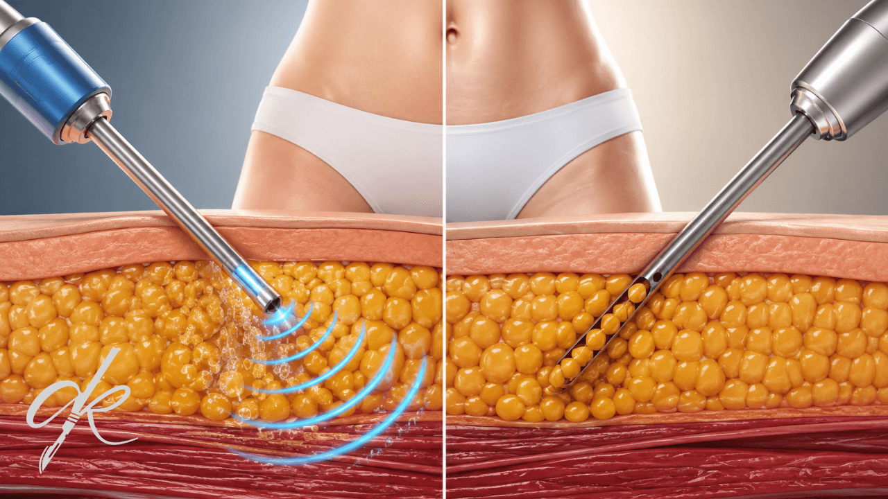 What are the differences between VASER Liposuction and the Classical Method