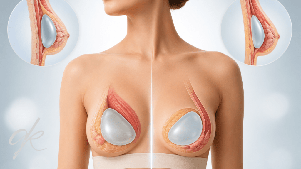 Under the muscle or over the muscle The 'Dual Plane' technique in breast augmentation.